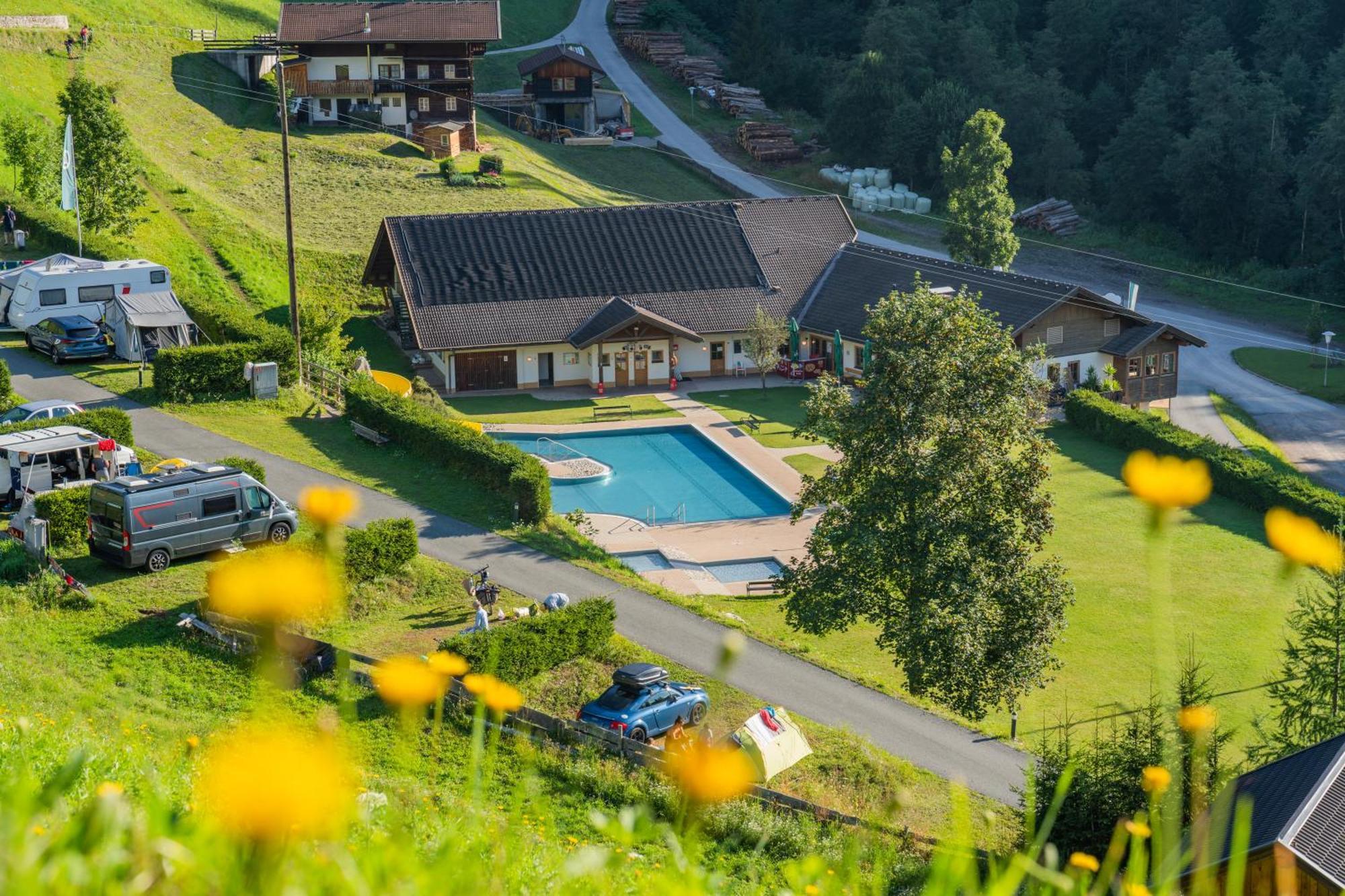 Das Kleine Berghotel Liesing Exteriör bild
